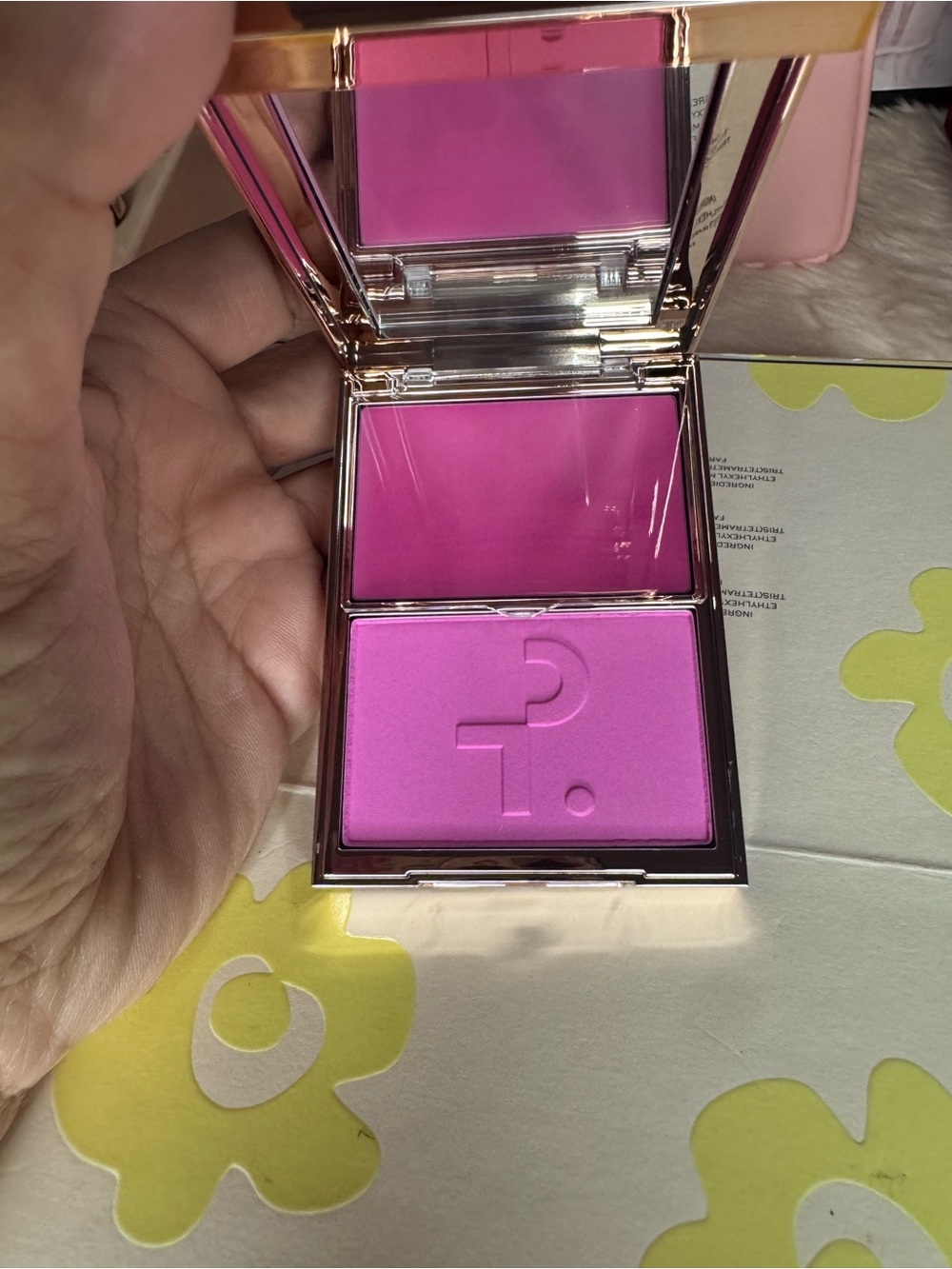 Bright Pink Powder Blush — Vivid Pink Cheek Color